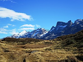 山全景圖,瑞士,山景觀