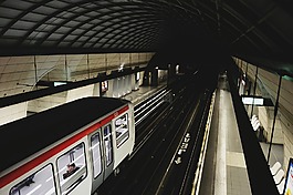 徑,火車,站