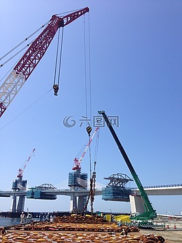 旅程,橋,起重機(jī)