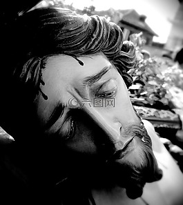 基督,雕像,死亡
