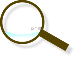 放大鏡,玻璃,木