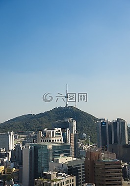 韓國,漢城,山