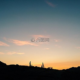 側(cè)影,人,夫婦