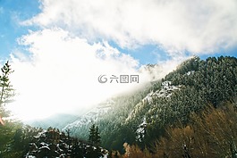 自然,景觀,山