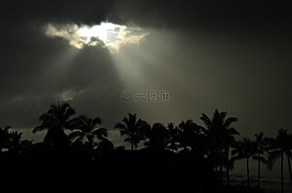 天空,云,太陽
