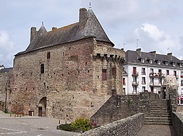 城堡,hennebont,morbihan