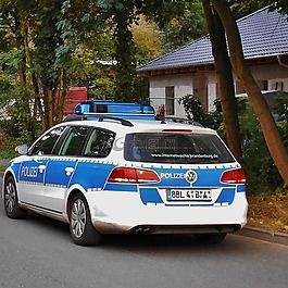警方,車輛,勃蘭登堡