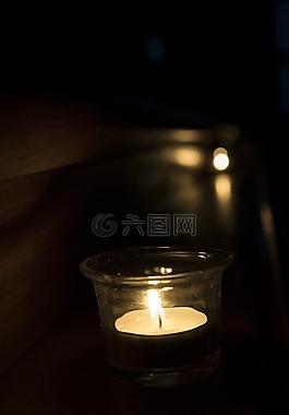 禱告,燭火,基督教