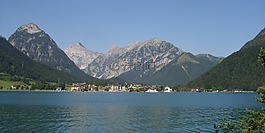 achensee,湖,achenkirch