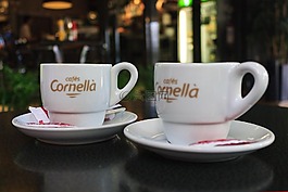 咖啡,杯,喝