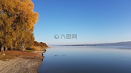 博登湖,日落,abendstimmung