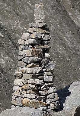 石塔,石头,岩