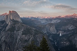 自然,景觀,山