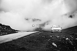 山,車,標(biāo)致