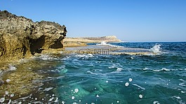 塞浦路斯,卡沃 greko,巖質(zhì)海岸