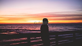 人,男子,側(cè)影
