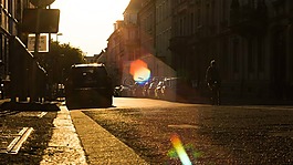 abendstimmung,路,背光
