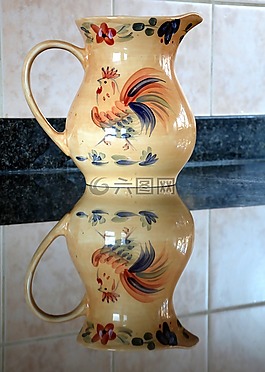 罐,裝飾,反思