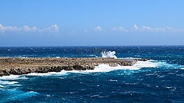 巖質(zhì)海岸,波,海