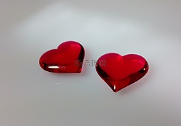 心臟,透明,紅色