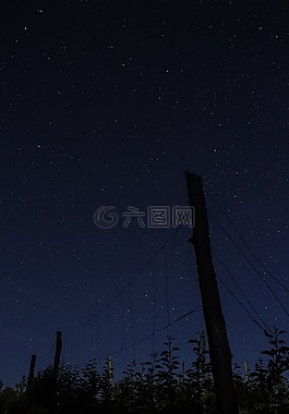 夜,黑暗,星星