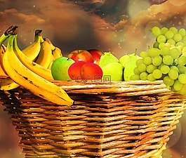 吃,食品,水果