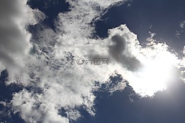 云,天空,黑暗