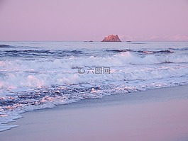 太平洋,波,沖浪