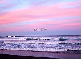 太平洋,波,沖浪