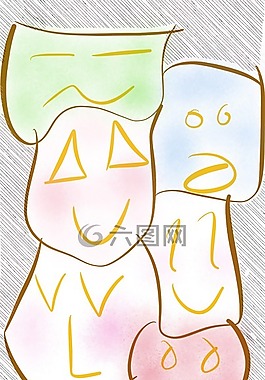 臉,情感,摘要