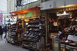 市場,鞋,店