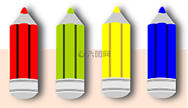 鉛筆,顏色,彩色鉛筆