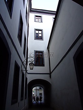 院子里,街,结构