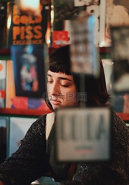 人,女子,肖像