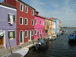 burano,意大利,運(yùn)河
