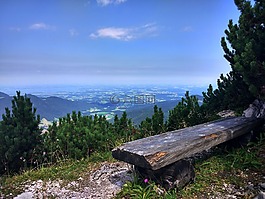山,高度,板凳