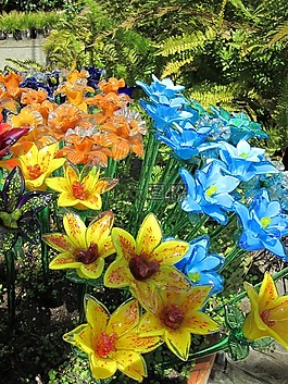 鮮花,裝修,花園