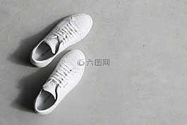 鞋,白,鞋類