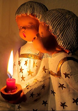 圣誕節(jié),來臨,天使