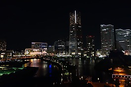 横滨,港未来,夜景