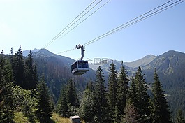 山,購物車,景觀
