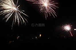 煙花,新年,圣誕節(jié)