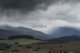 高地和島嶼,蘇格蘭,云
