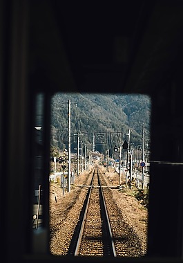 徑,火車,站