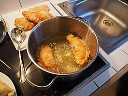 empanadas,teigtasches,油