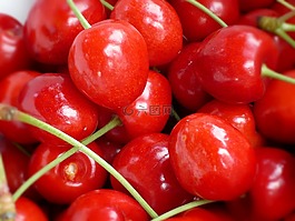 櫻桃,水果,紅色