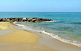 海,水,海灘