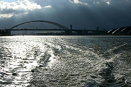 萊茵,河,橋