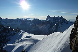 山,夏蒙尼,景觀