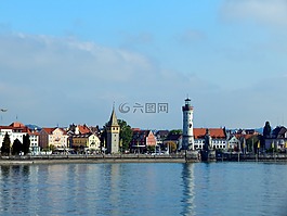 林道,博登湖,燈塔